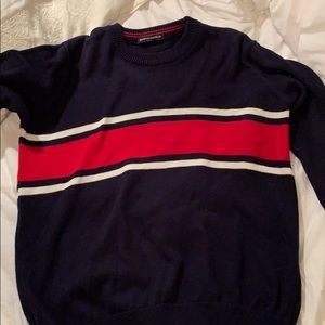 Sweater with stripes